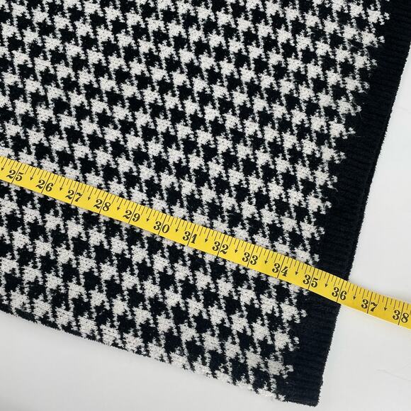 Express Women's Long Sleeve Sweater‎ Dress, Houndstooth, Sz. M - Picture 10 of 12